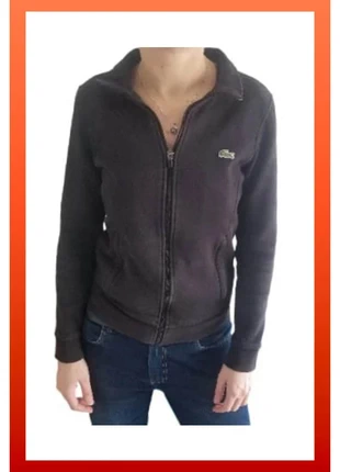 Veste de survêtement / Sweat noire Lacoste Vintage taille S, brand: Lacoste, condition: Satisfactory, size: S / 36 / 8, €33.00, €35.35 includes Buyer Protection