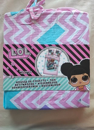 Parure de lit LOL, marque: L.O.L. Surprise, état: Neuf avec étiquette, taille: Simple (135-150 cm x 200-220 cm), 10,00 €, 11,20 € Protection acheteurs incluse