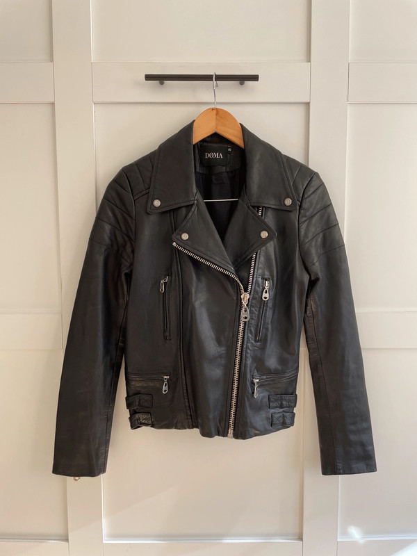 Doma Leather Jacket - Vinted