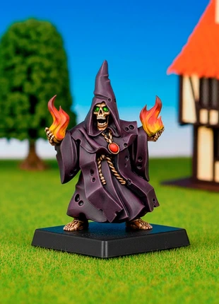 Skeleton Priest Liche Necromancer Undead Fantasy Miniature, marque: MOMiniatures, état: Très bon état, 4,00 €, 4,90 € Protection acheteurs incluse