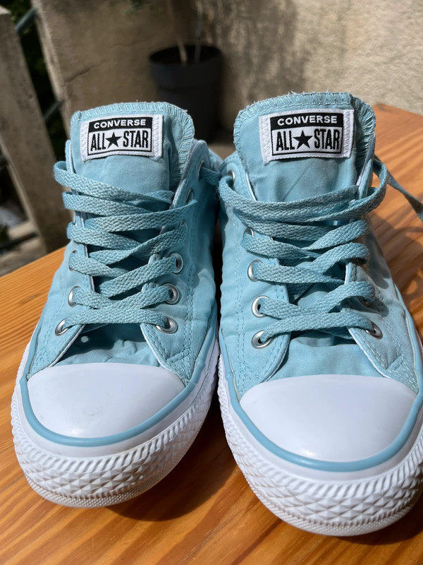 Converse bleu turquoise quasi neuve