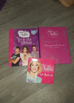 Livres et CD violetta, marca: Violetta, estado: Muito bom, tamanho: Tamanho único, €4.00, €4.90 inclui Proteção do Comprador
