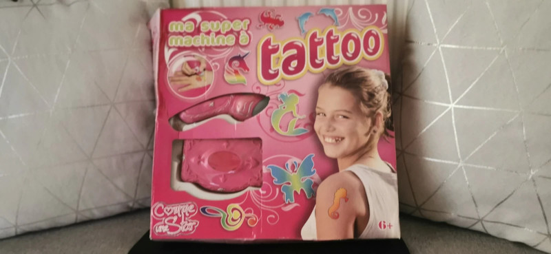 Jouet pour enfant, tatoo personnalisable, machine à tatoo, tatouage 1