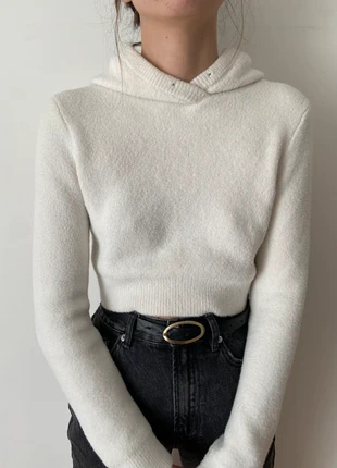 Pull Zara blanc - Taille M, marke: Zara, zustand: Neu, größe: M / 38 / 10, 7,00 €, 8,05 € beinhaltet Vinted-Käuferschutz Pro