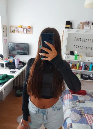 Top transparente brilho noite- M38 Shein, marca: Shein, estado: Novo sem etiquetas, tamanho: M / 38 / 10, €4.00, €4.90 inclui Proteção do Comprador