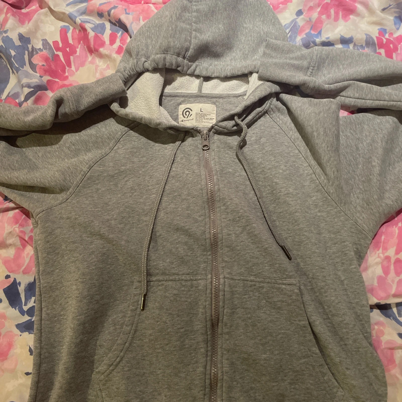 grey champion hoodie 1