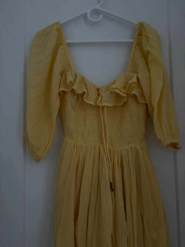 Free People yellow dress 2