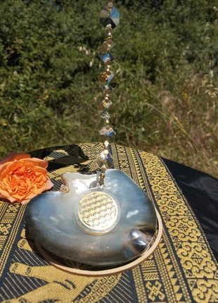 Capteur de Soleil Doré Symbole Fleur de Vie + Coffret Cadeau Feng Shui Spirituel Sun Catcher, marque: Spirituel, état: Très bon état, 14,90 €, 16,35 € Protection acheteurs (Pro) incluse