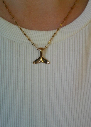 🌟 queue de sirène doré 🌟 vibrations océaniques 🌟 collier fantaisie alliage de zinc acier inoxydable, zustand: Sehr gut, 6,00 €, 7,00 € beinhaltet Vinted-Käuferschutz Pro