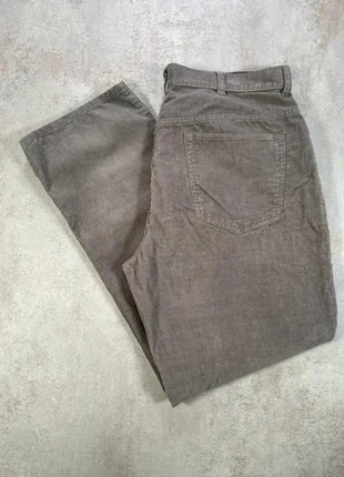 Pantalon En Velours Côtelé / Corduroy st john's bay gris velours cotele coupe droite taille W38 L32, marke: Vintage Dressing, zustand: Sehr gut, größe: W38 | DE 54, 5,00 €, 5,95 € beinhaltet Vinted-Käuferschutz Pro
