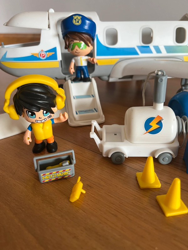Avion pasajeros Pin y Pon Action Vinted