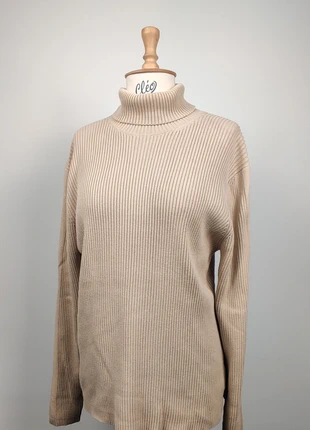 Pull beige col roulé - Chevignon - L, brand: Chevignon, condition: Very good, size: L, €39.90, €42.60 includes Buyer Protection