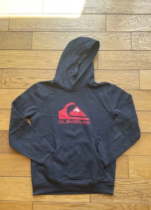 Pull à capuche avec poche kangourou Quiksilver bleu marine taille XS, marque: Quiksilver, état: Très bon état, taille: XS, 10,00 €, 11,20 € Protection acheteurs incluse