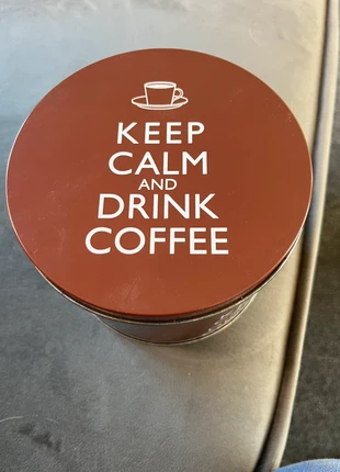 Keep calm coffee mug and tin, brand: Keep Calm, condition: New with tags, £5.00, £5.95 includes Buyer Protection