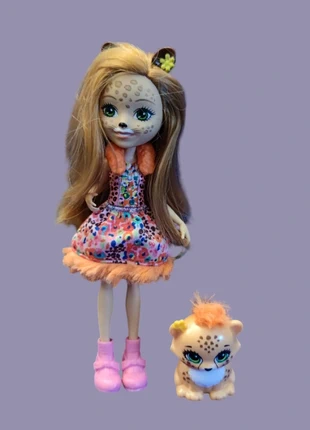 Poupée Enchantimals Cherish zèbre et Quick Quick son animal - T. Dès 4 ans, marque: Enchantimals, état: Très bon état, taille: Taille unique, 8,00 €, 9,10 € Protection acheteurs (Pro) incluse