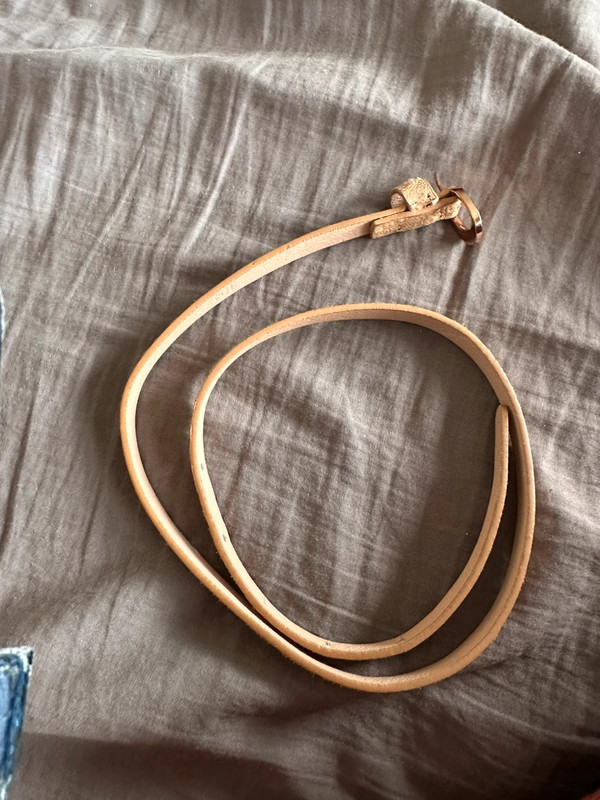 Ceinture 70cm dorée