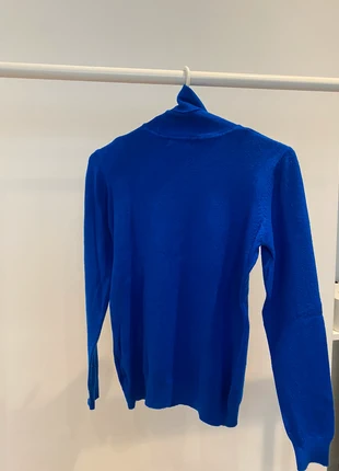 Pull col roulé bleu électric taille S/M, marque: Damod, état: Très bon état, taille: S / 36 / 8, 2,00 €, 2,80 € Protection acheteurs incluse