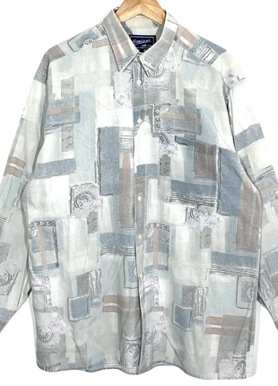 Chemise Graphique Pastel Vintage 80/90’s Horizon, marque: HORIZON, état: Très bon état, taille: L, 24,00 €, 25,90 € Protection acheteurs (Pro) incluse