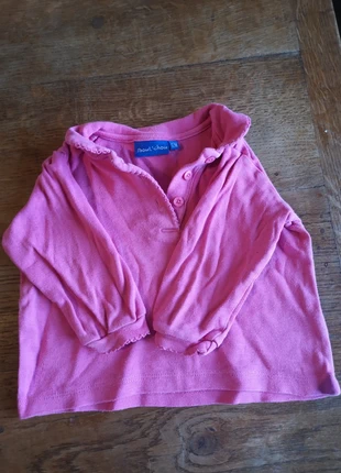 Polo rose foncé 12 mois, marke: Bout'chou, zustand: Zufriedenstellend, größe: 9-12 Monate / 74, 1,00 €, 1,75 € inklusive Vinted-Käuferschutz