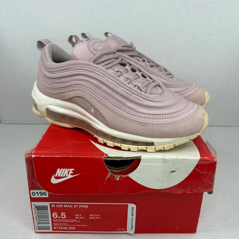 Nike Air Max 97 Plum Chalk Light Cream Womens Size 6.5 Vinted