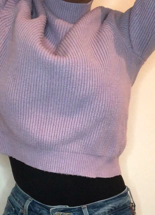 Pull Lilac en tricot, marca: Zara, estado: Bueno, tamaño: M / 38 / 10, 5,00 €, 5,95 € Protección al comprador incluida