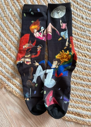 Chaussettes Lupin 3, condition: Very good, size: One size, €6.00, €7.00 includes Buyer Protection Pro