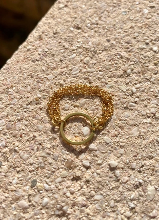 Bague chainette et anneau , marque: Luna, état: Très bon état, taille: Ajustable, 7,00 €, 8,05 € Protection acheteurs (Pro) incluse