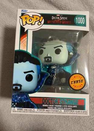 Funko Pop Chase Doctor Strange Marvel 1000, merk: Funko, staat: Heel goed, maat: Prematuur, tot 44 cm, € 19,00, € 20,65 inclusief Kopersbescherming