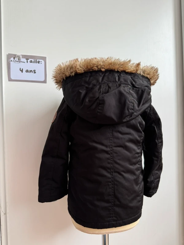 Manteau avec doublure - taille 4 ans 🌸 - photo numéro 2