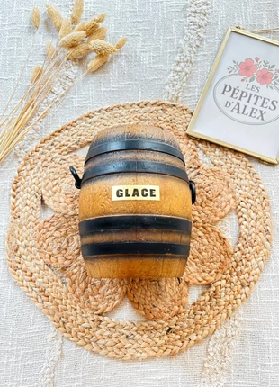 Bac à glaçons vintage en bois – BG Fabriqué en France, marque: B&G, état: Très bon état, 20,00 €, 21,70 € Protection acheteurs incluse