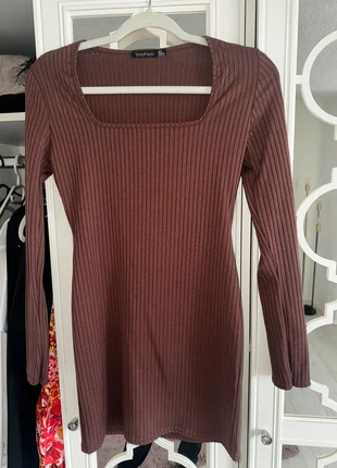 Casualkleid, marque: Boohoo, état: Neuf sans étiquette, taille: S / 36 / 8, 5,00 €, 5,95 € Protection acheteurs incluse