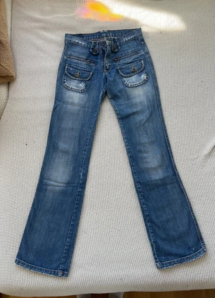 Vintage y2k lowrise bootcut jeans, marke: Vintage Dressing, zustand: Sehr gut, größe: XS / 34 / 6, 20,00 €, 21,20 € inklusive Vinted-Käuferschutz