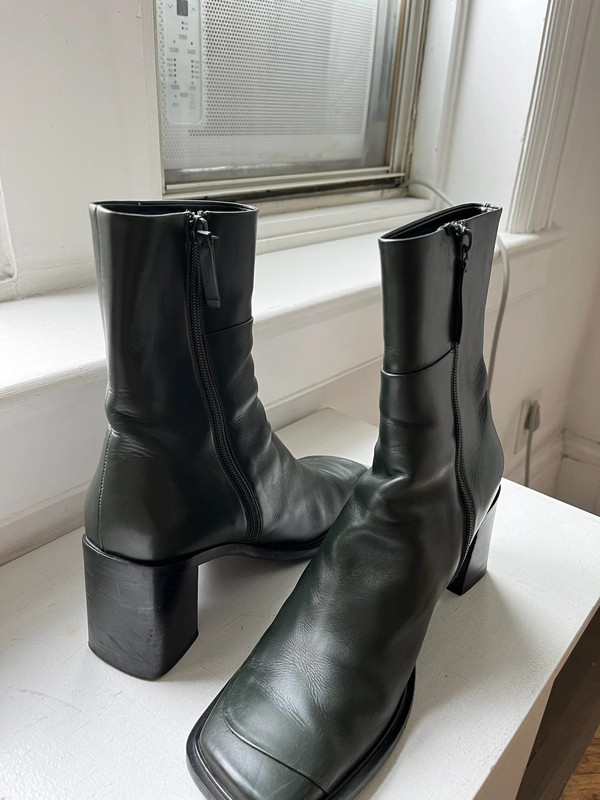 The Row leather boot 2