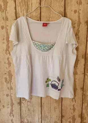 T-shirt Manches Courtes Françoise Saget Taille 50-52 – Très Bon État #2, marque: Francoise Saget, état: Très bon état, taille: 5XL / 50 / 22, 3,50 €, 4,38 € Protection acheteurs incluse