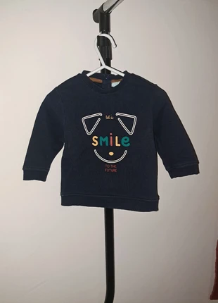 Pull Smile, marque: Obaïbi, état: Très bon état, taille: 9-12 mois / 74 cm, 3,00 €, 3,85 € Protection acheteurs incluse