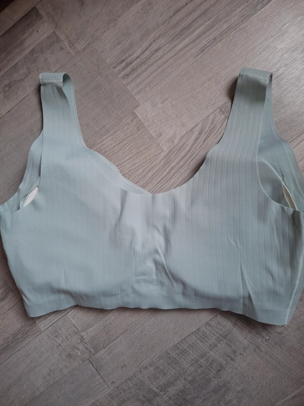 Bralette bleu clair à pression - photo numéro 4
