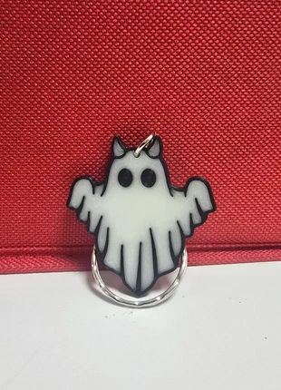Glow in the dark halloween themed ghost keyring 3d printed, condition: New without tags, £1.50, £2.28 includes Buyer Protection