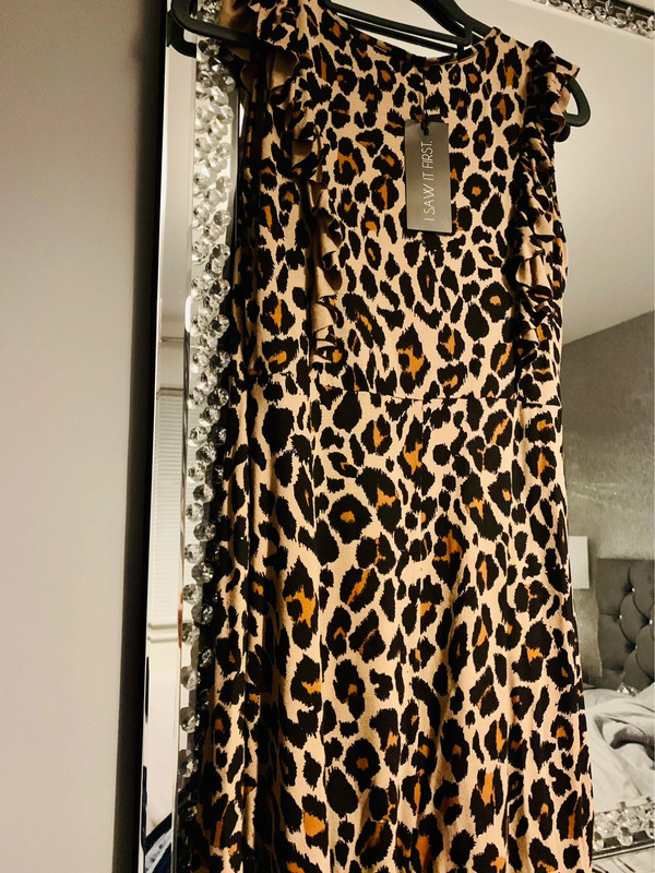 I saw it 2024 first leopard print dress