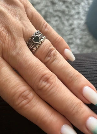 Anillo cuarzo negro , condizioni: Ottime, taglia: Regolabile, €9.00, €10.15 include la Protezione acquisti