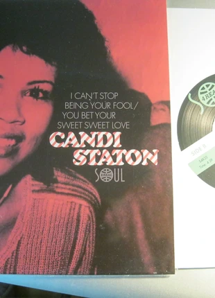 Unreleased Soul 45 7" Candi Staton - Can't Stop Being Your Fool / You Bet Your Sweet Sweet Love, zustand: Sehr gut, 17,90 €, 19,50 € inklusive Vinted-Käuferschutz