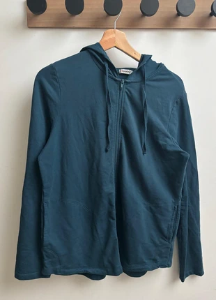Veste à capuche zip intégral Damart taille XS bleu marine, merk: Damart, staat: Goed, maat: XS / 34 / 6, € 3,00, € 3,85 inclusief Kopersbescherming