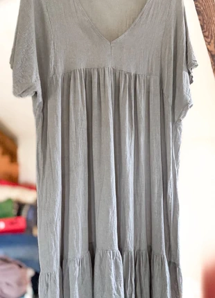 Intuition knee length dress/tunic, cotton/linen mix, one size, brand: Intuition, condition: Satisfactory, size: One size, €5.00, €5.95 includes Buyer Protection