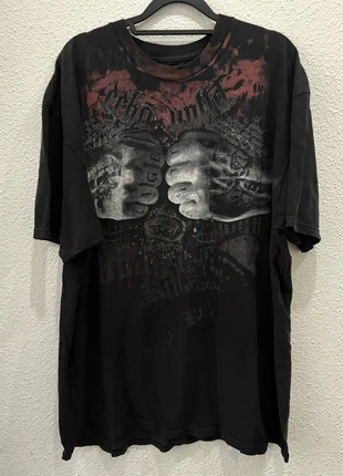 RARE crazy vintage ecko unltd mma fists tee from the 2000s y2k sk8 emo punk, merk: ECKO UNLTD., staat: Heel goed, maat: XL, € 50,00, € 53,20 inclusief Kopersbescherming Pro