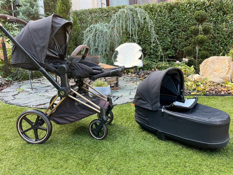 Cybex Priam Lux  stroller and carry cot 4