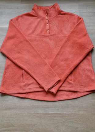 Pull en polaire L.L.Bean, orange, Taille XL, merk: L.L. Bean, staat: Heel goed, maat: XL / 42 / 14, € 9,90, € 11,10 inclusief Kopersbescherming