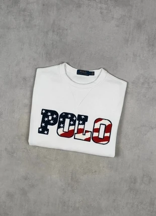 Sweat/Pull Ralph Lauren blanc avec logo Polo USA - Taille S homme, marque: Ralph Lauren, état: Très bon état, taille: S, 50,00 €, 53,20 € Protection acheteurs incluse