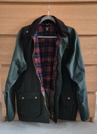 Wilde & King Men's Barton Waxed Jacket - Olive, brand: Wilde & King, condition: Very good, size: XL, £50.00, £53.20 includes Buyer Protection