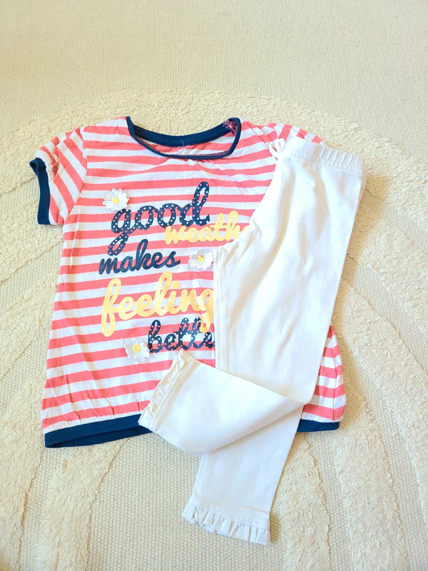 T-shirt &Leggins Gr.80 1