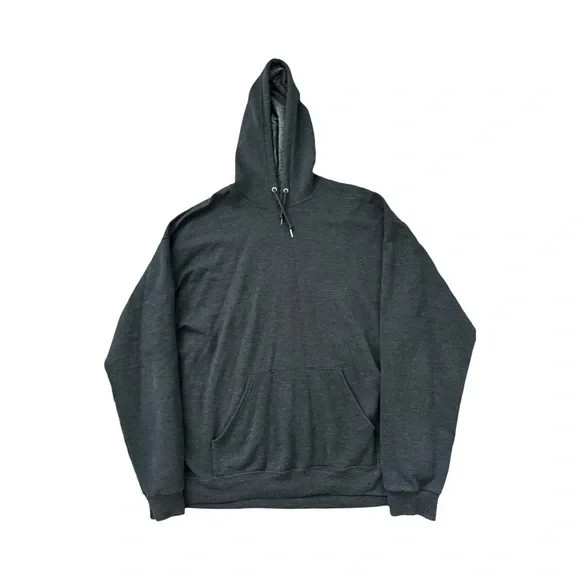 Fruit Of The Loom Grey Zip Up Hoodie Jacket 1