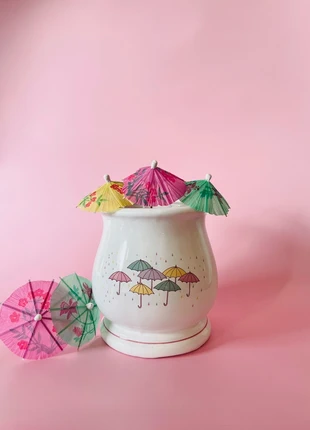 Cache pot vintage parapluie, marque: Vintage Boutique, état: Très bon état, 10,00 €, 11,20 € Protection acheteurs (Pro) incluse